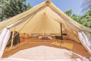 Big camping tent airbnb