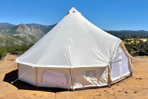 bell tent ac port