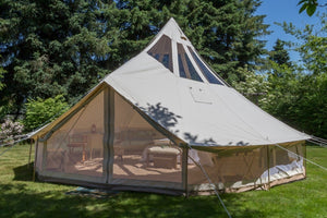 Yurt glamping tent Stella Life intents