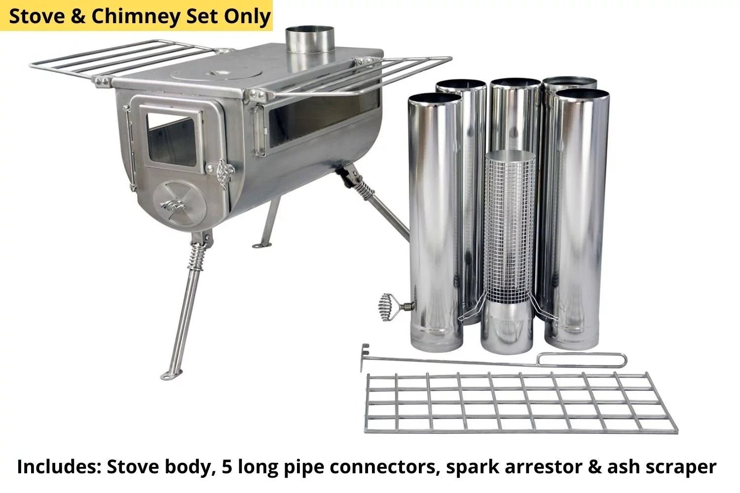 Winnerwell Woodlander Tent Stove | Purchase a Double-View