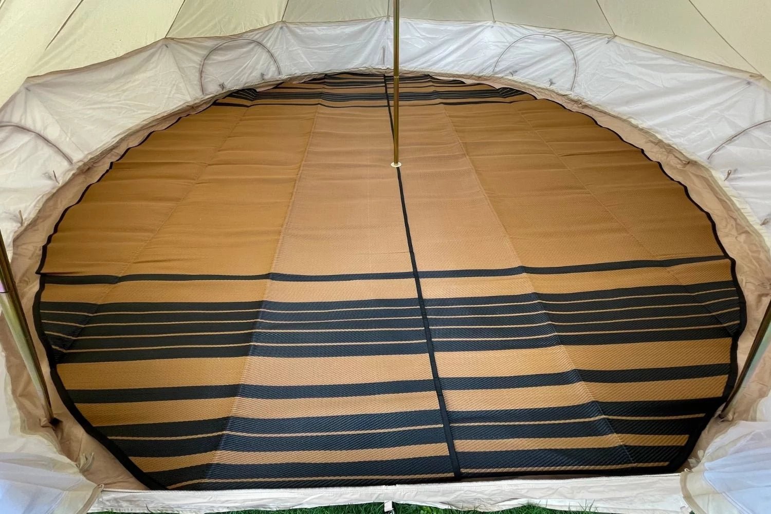 tent base mat Bell Tent Floor Matting | 13' (4M) | Half-Moon Tent Mat