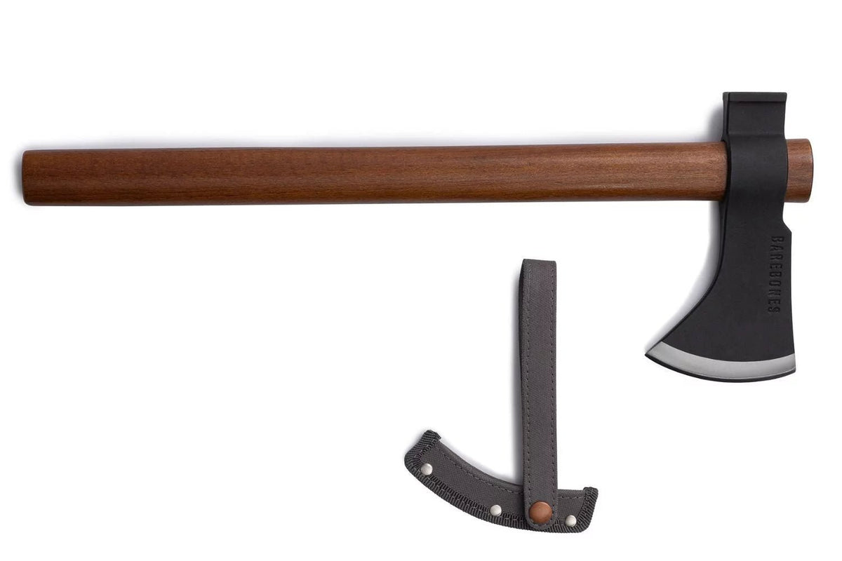 hatchet with sheath off 