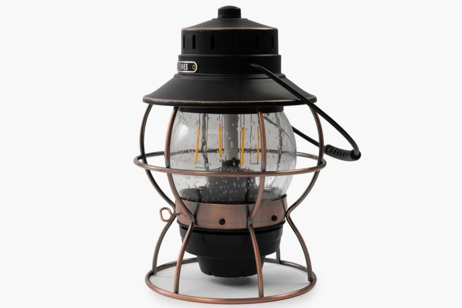 Barebones Living Modern Rechargeable Railroad Lantern, LED, 3 Colors on  Food52