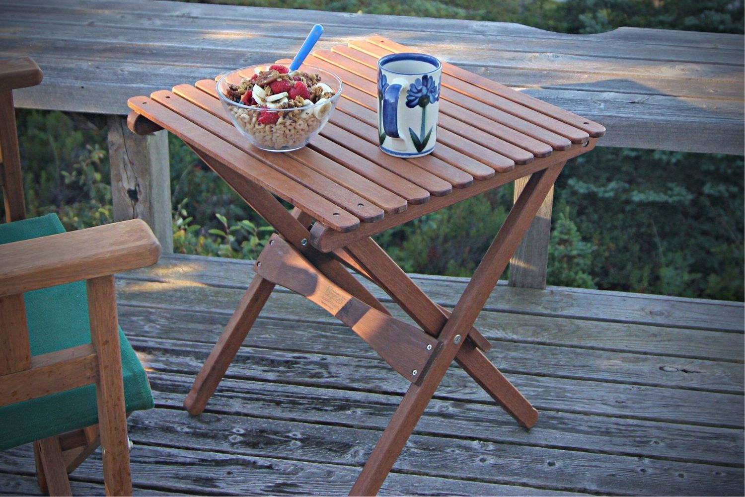 camping table Wood Folding Camping Table