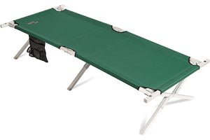 green military cot