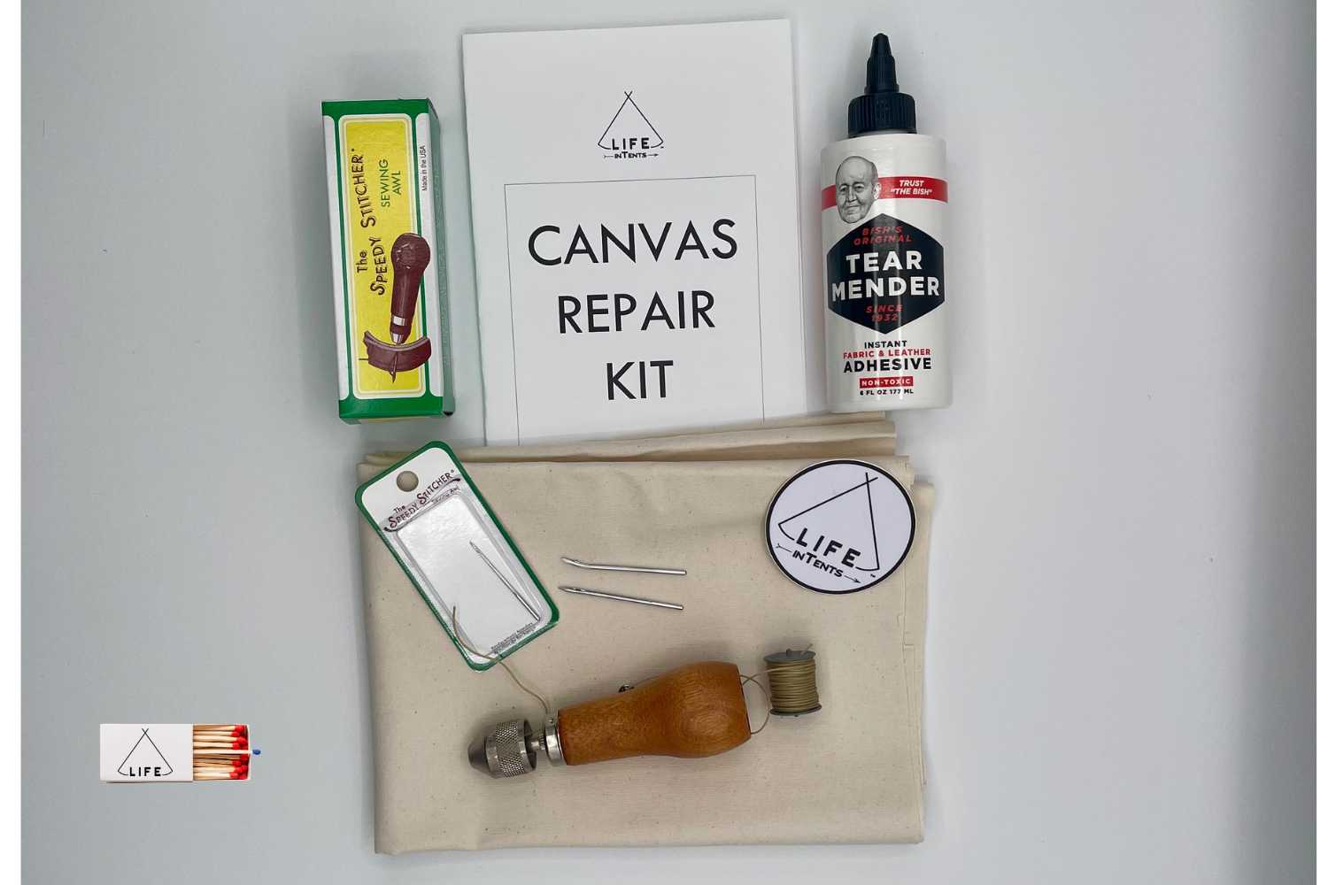Canvas Repair Kit | Canvas Patch Kit For Tents - Life inTents
