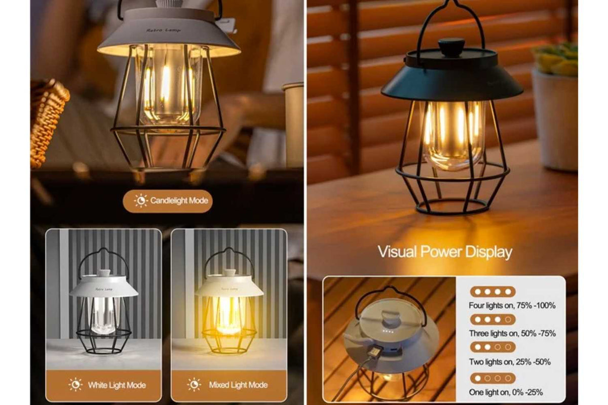 features of lanterns for camping