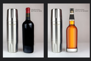 The High Camp Firelight 750 Flask: Designed To Hold A Full Bottle Of Whiskey