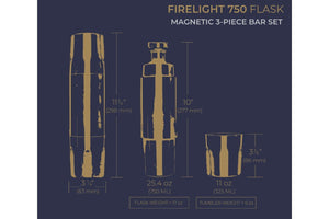 specs of firelight 750 flask