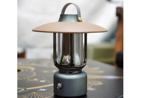 gray mini lantern
