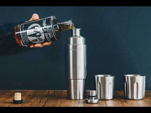 High Camp Travel Flask and Tumblers - Firelight 750