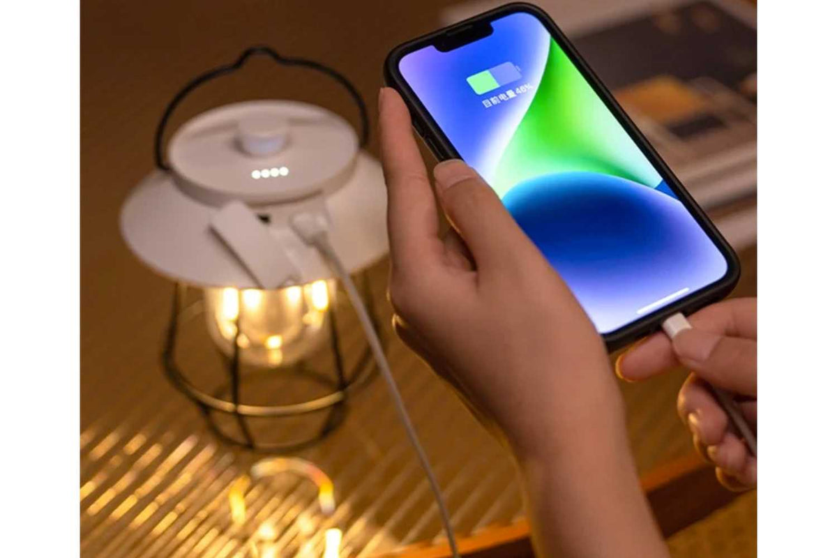 lanterning charging phone