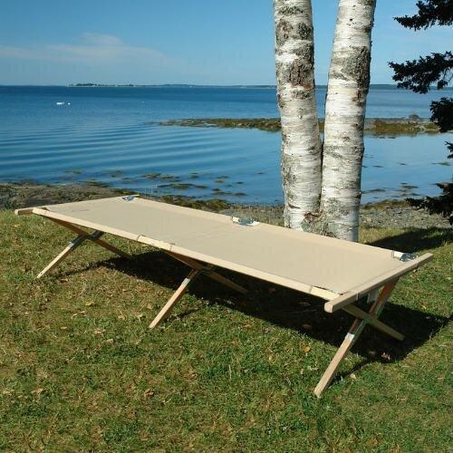 Byer of Maine Heritage Wood Camping Cot Free Shipping Life inTents
