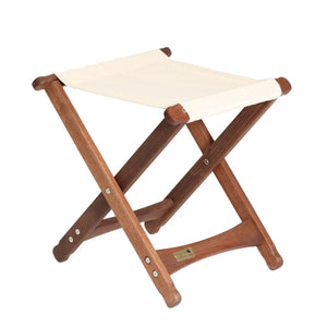 camping stool white
