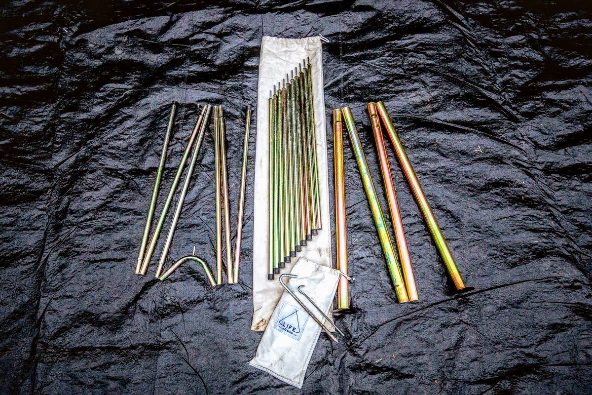 bell tent poles