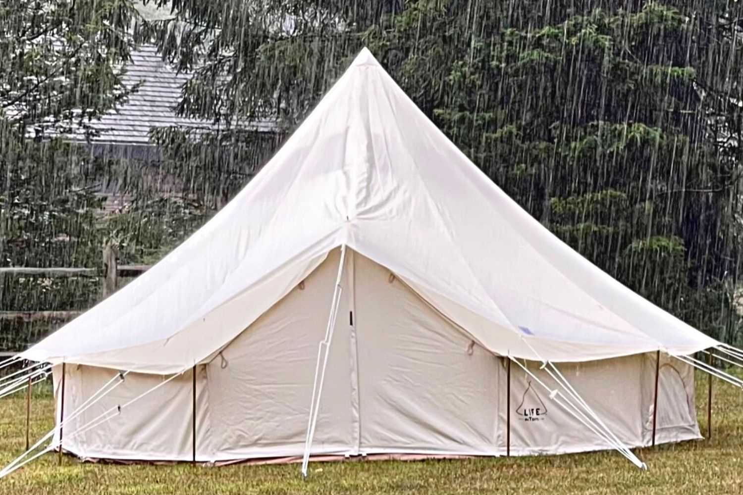 nylon bell tent Bell Tent Fly Cover | Roof Protection
