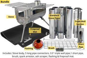 Tent stove bundle winnerwell