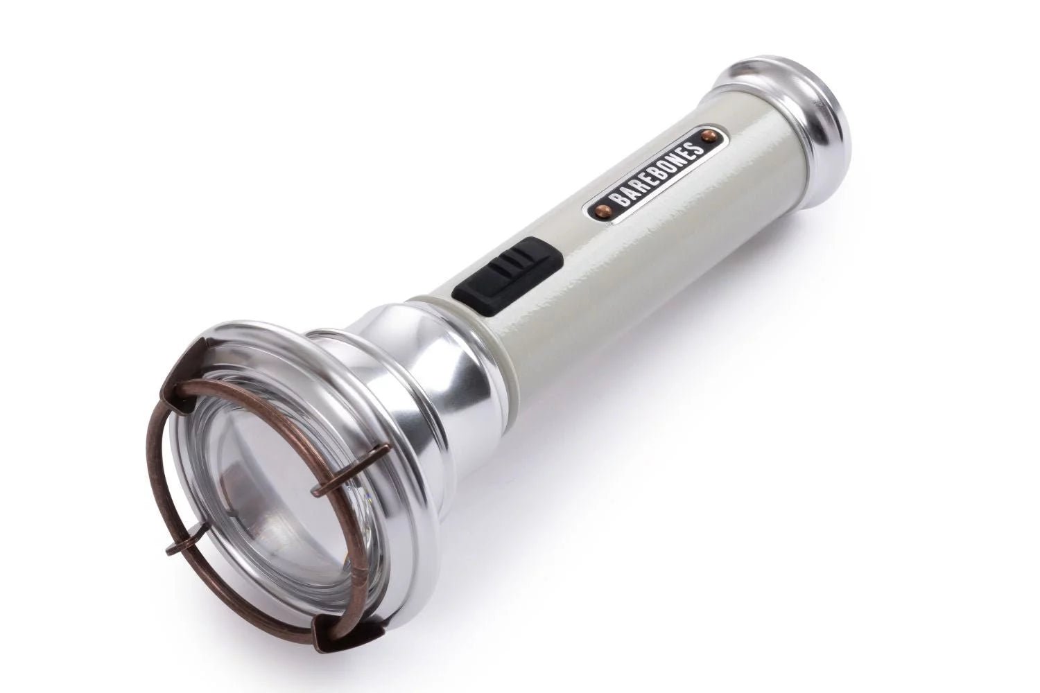 Vintage Flashlight by Barebones Rechargeable Retro Camping Torch