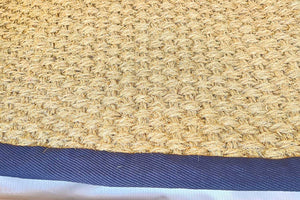 webbing on coir outdoor rug
